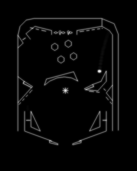 Spinball screenshot 3 for Vectrex
